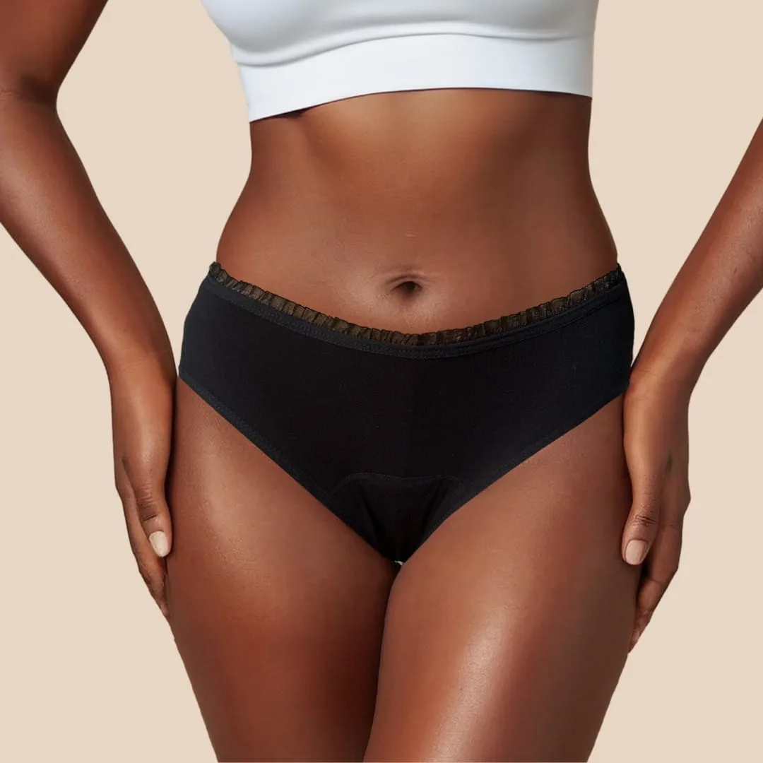 culotte menstruelle avec dentelle pour les règles