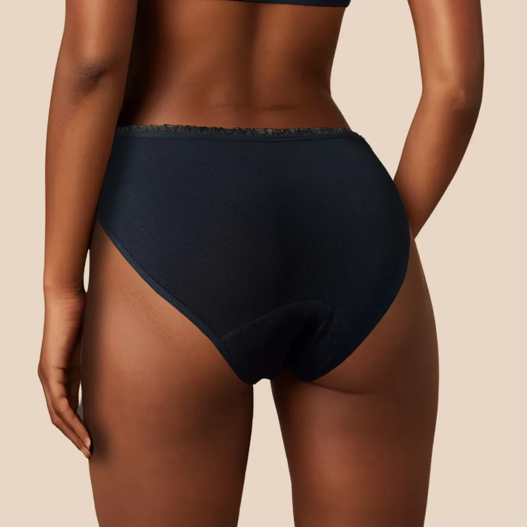culotte menstruelle avec dentelle pour les menstruations