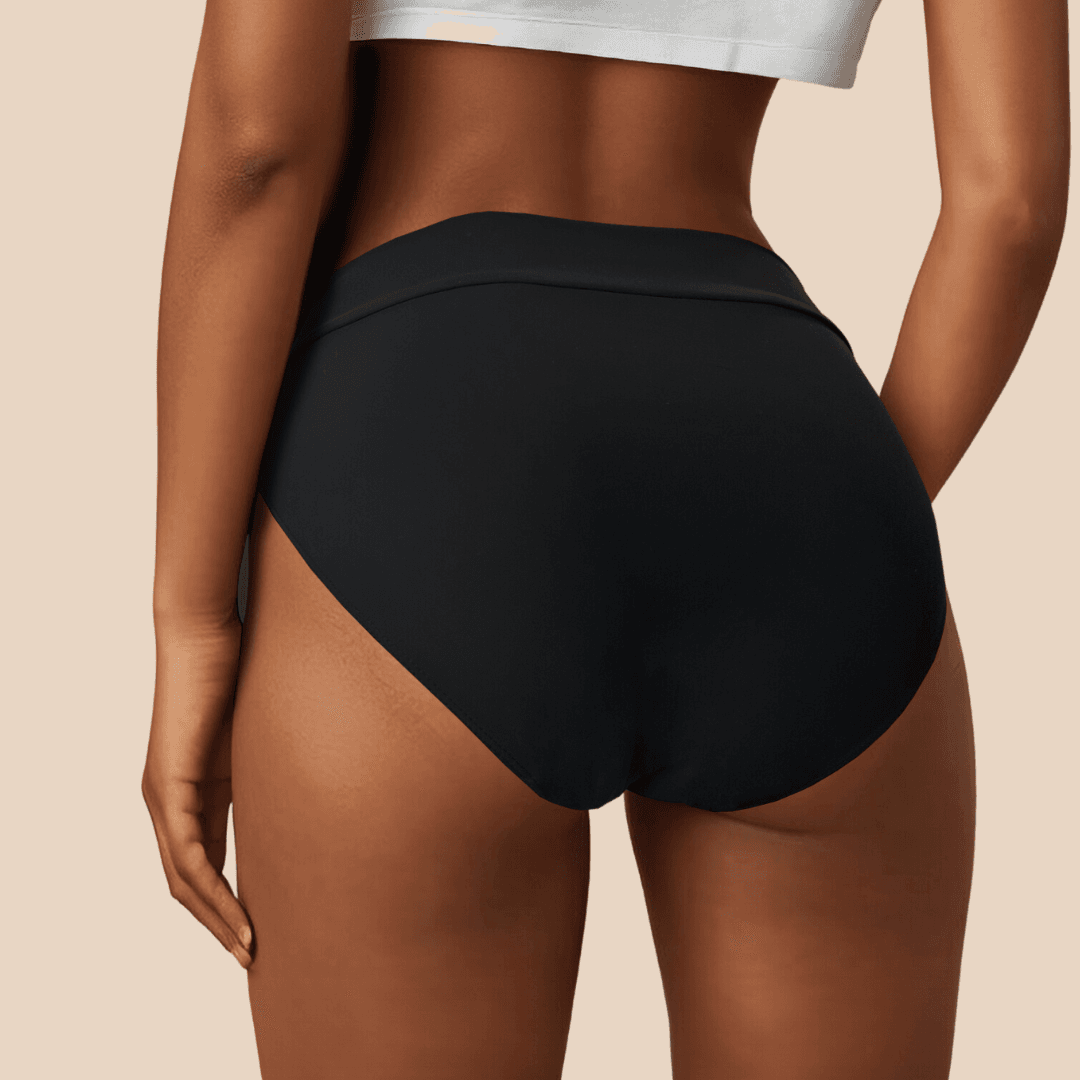 bas de maillot de bain taille haute périodique pour tous les jours du cycle pendant vos activités aquatiques