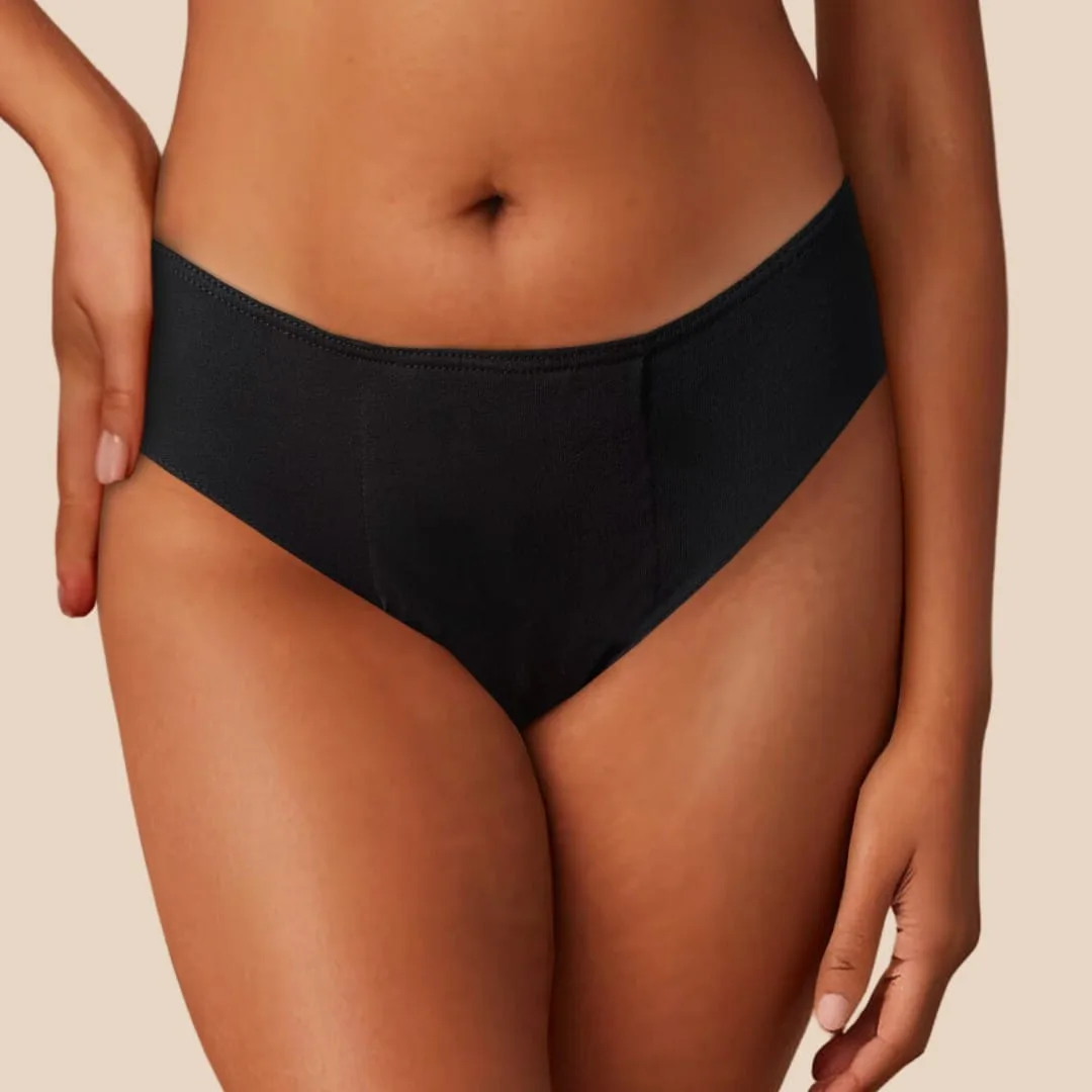 culotte menstruelle pour les règles abondantes et pour tous les jours de votre cycle dont les pertes quotidiennes : pertes blanches, post-partum, fuites urinaires...